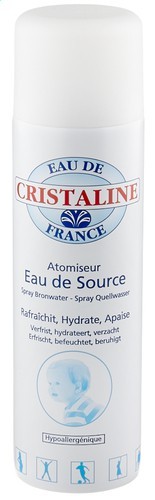 Brumisateur d'eau de source Cristaline - 400 mL pas cher