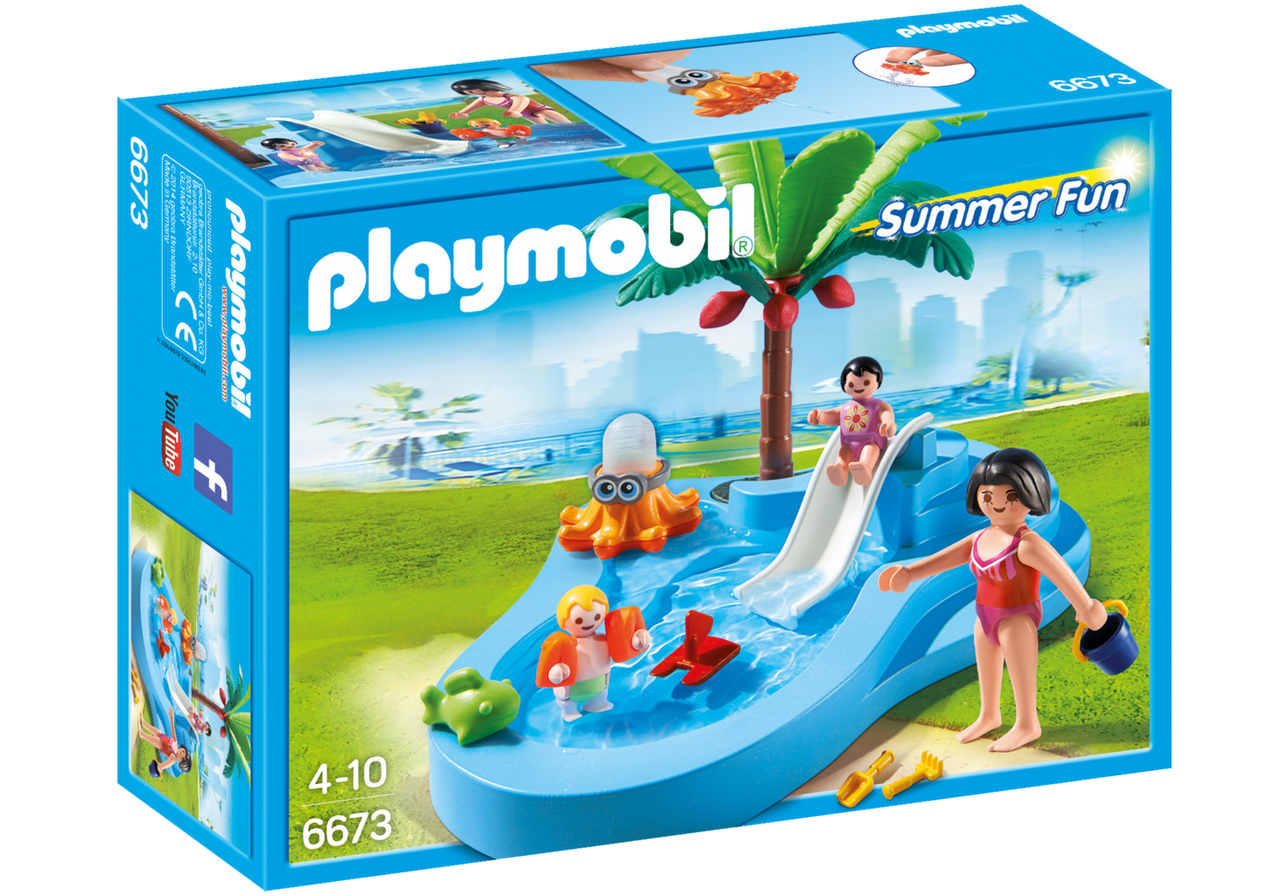 Playmobil piscine pour bébé - Clinique Rhéna