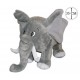 Doudou Elephant gris