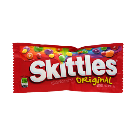 Skittles - sachet bonbons fruités 55g