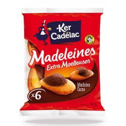 Madeleine Marbrée Chocolat Ker Cadélac